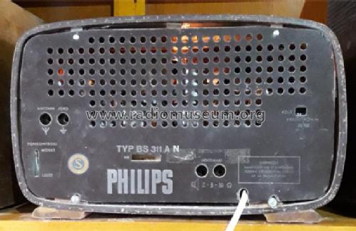 BS311AN; Philips, Svenska AB, (ID = 2292107) Radio