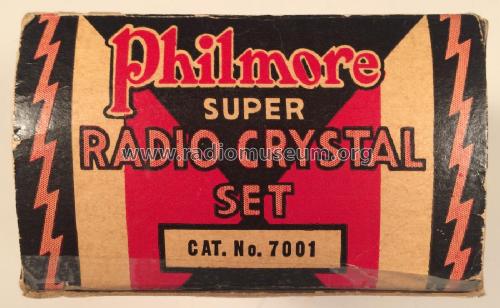 Super Radio Crystal Set 7001; Philmore Mfg. Co. - (ID = 2090188) Crystal