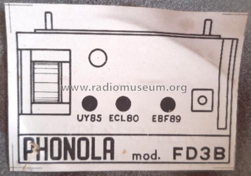 FD3-B; Phonola SA, FIMI; (ID = 2924726) Radio