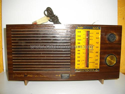 Phonolino de luxe RV-6362; Phonola SA, FIMI; (ID = 1738121) Radio