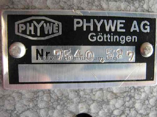 NF-Meßverstärker 7540; Phywe, Physikalische (ID = 815297) teaching