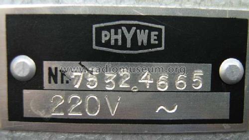 Netzanschlussgerät 7532; Phywe, Physikalische (ID = 1980312) teaching