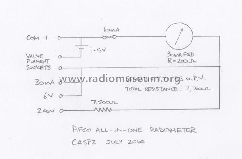 All-in-One Radiometer AC and DC Multimeter; Pifco Ltd., (ID = 1683688) Equipment