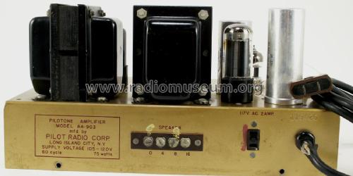 Pilotone Amplifier AA-903; Pilot Electric Mfg. (ID = 1879412) Verst/Mix