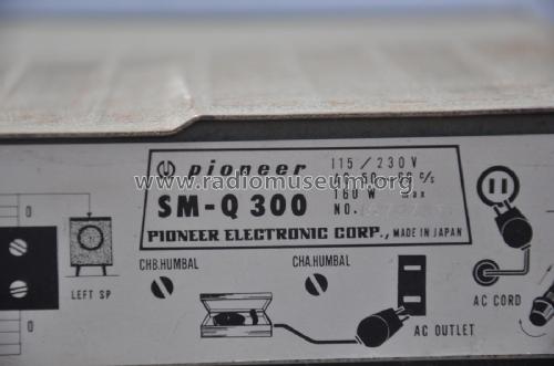AM Stereo Receiver SM-Q300; Pioneer Corporation; (ID = 2532281) Radio