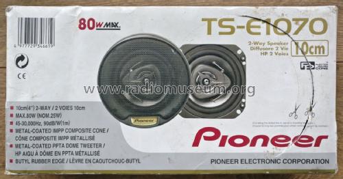 Car Speaker TS-E1070; Pioneer Corporation; (ID = 2034945) Altavoz-Au