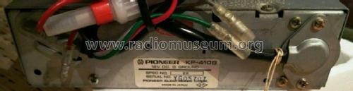 Cassette Car Stereo with AM Radio KP-410B; Pioneer Corporation; (ID = 2096044) Radio