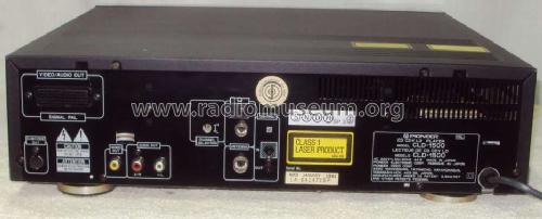 CD CDV LD Player CLD-1500; Pioneer Corporation; (ID = 1237362) R-Player