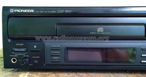 CD CDV LD Player CLD-1850; Pioneer Corporation; (ID = 1866422) R-Player
