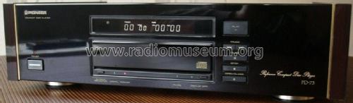 Reference Compact Disc Player PD-73; Pioneer Corporation; (ID = 2484105) R-Player