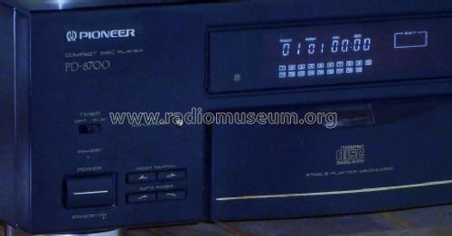 Compact Disc Player PD-8700; Pioneer Corporation; (ID = 1871373) R-Player