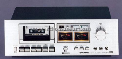 Stereo Cassette Deck CT 506; Pioneer Corporation; (ID = 553521) R-Player