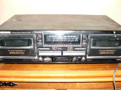 Stereo Double Cassette Deck CT-W205R; Pioneer Corporation; (ID = 596509) R-Player