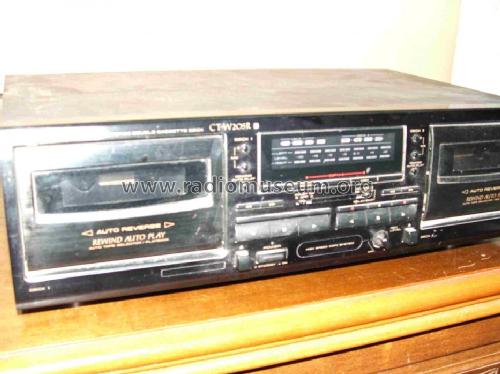 Stereo Double Cassette Deck CT-W205R; Pioneer Corporation; (ID = 596510) R-Player