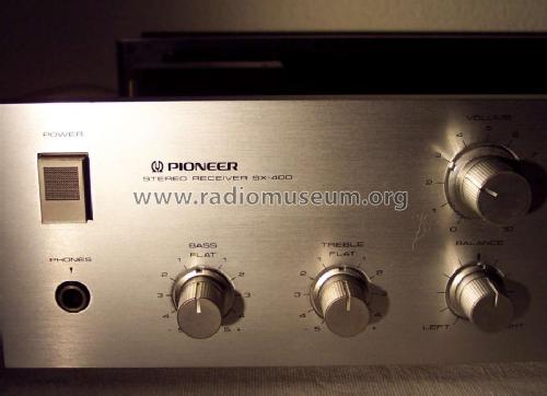 Stereo Receiver SX-400; Pioneer Corporation; (ID = 398681) Radio