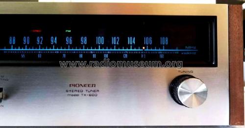 Stereo Tuner TX-600; Pioneer Corporation; (ID = 2526710) Radio