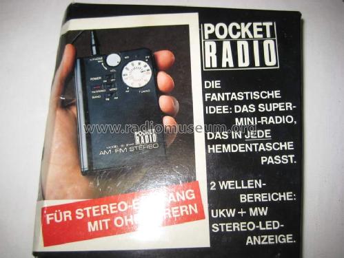 AM-FM Stereo-Receiver IS-91AF; Pocket-Radio; where? (ID = 1791028) Radio