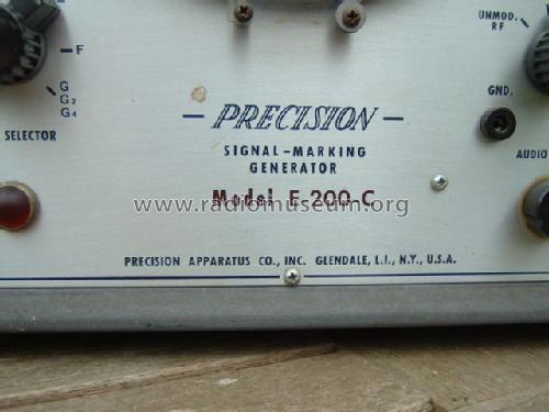 Signal Generator E-200-C; Precision Apparatus (ID = 103486) Equipment