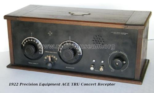ACE TRU Concert Recptor; Precision Equipment (ID = 1994003) Radio