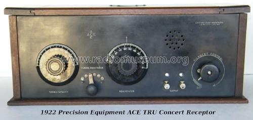 ACE TRU Concert Recptor; Precision Equipment (ID = 1994006) Radio