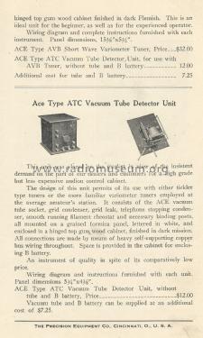 Detector Cabinet Type ATC; Precision Equipment (ID = 2961067) mod-pre26