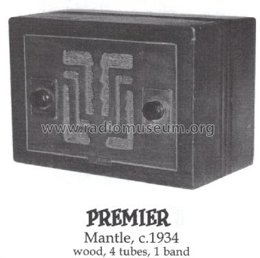Premier Mantle; Air King Products Co (ID = 1462377) Radio