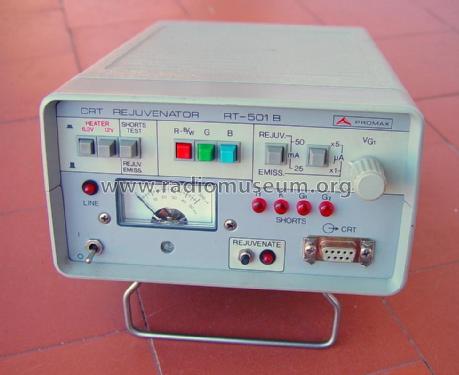 CRT Analyzer / Rejuvenator RT-501B; Promax; Barcelona (ID = 2212016) Equipment