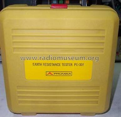 Medidor de Tierra PE-331 ; Promax; Barcelona (ID = 762604) Equipment