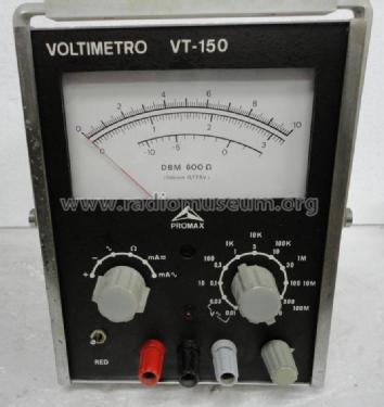 Voltímetro Electrónico VT-150; Promax; Barcelona (ID = 1011696) Equipment