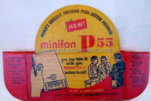 Minifon P55S; Protona, R. Stach; (ID = 1648535) R-Player