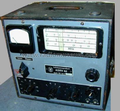 Funkstörspannungsmeßgerät ASRV52; Quante, Wilhelm; (ID = 1591616) Commercial Re