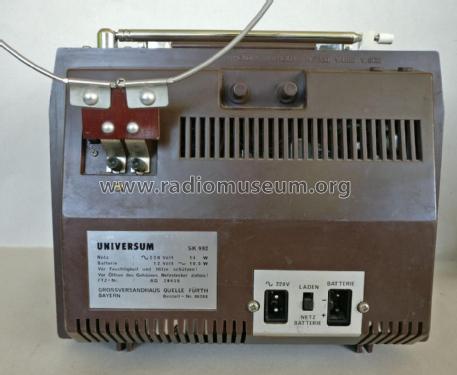 Fernseh-Rundfunk-Kombination SK 992 ; QUELLE GmbH (ID = 2307343) TV Radio