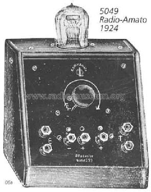 Einröhren-NF-Verstärker 5049; Radio-Amato, Otto (ID = 2318) Ampl/Mixer