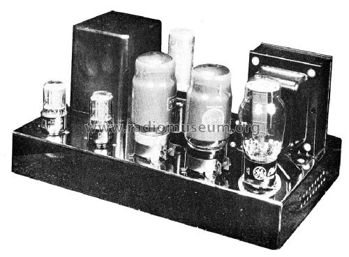 C-550 30 Watt Audio Amplifier; Radio Craftsmen Inc. (ID = 474142) Ampl/Mixer