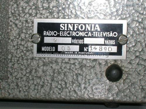 Sinfonia O3; Radio Escola, Lisboa (ID = 2044716) Equipment