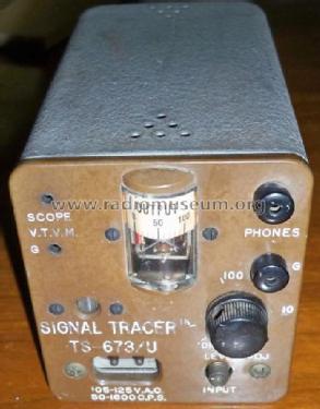 Signal Tracer TS-673/U; Radio Frequency (ID = 1302073) Equipment