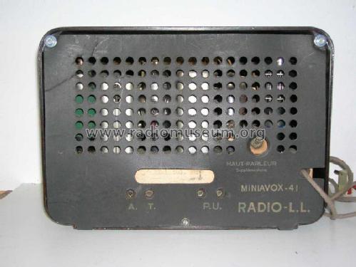 Miniavox 41; Radio L.L. Lucien (ID = 223719) Radio