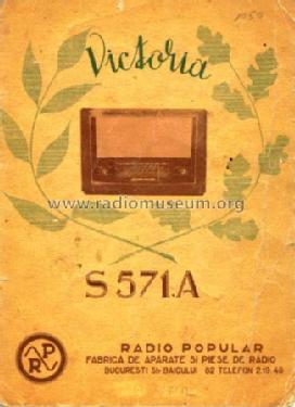 Victoria S571A; Radio Popular; (ID = 395744) Radio