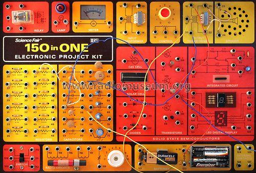 150 in One Electronic Project Kit; Radio Shack Tandy, (ID = 329524) Kit