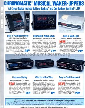 Chronomatic-263 12-1573; Radio Shack Tandy, (ID = 1760485) Radio