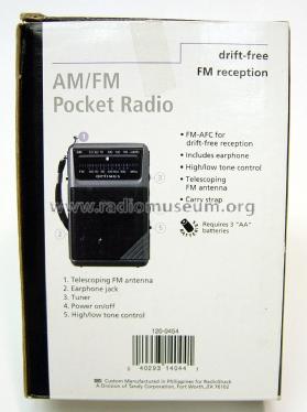 Optimus® - AM/FM Pocket Radio 12-454A; Radio Shack Tandy, (ID = 1853006) Radio
