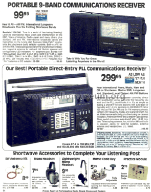 Realistic DX-400 20-207; Radio Shack Tandy, (ID = 1363443) Radio