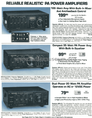 Realistic MPA-90 32-2024; Radio Shack Tandy, (ID = 1348979) Ampl/Mixer
