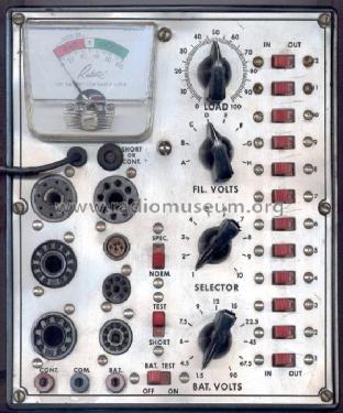 TBC Tube Tester Cat. Nos.= 22K2032, 22R2032, 22-2032; Radio Shack Tandy, (ID = 145041) Equipment