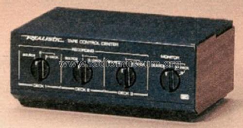 Realistic Tape Control Center 42-2115; Radio Shack Tandy, (ID = 1346393) Misc