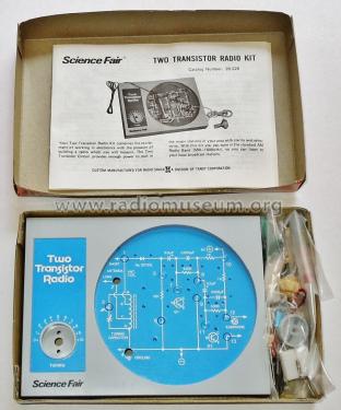 Science Fair - Two-Transistor AM Radio Kit 28-229; Radio Shack Tandy, (ID = 1713181) Kit