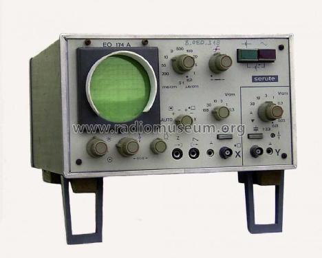 Serute Einstrahloszilloskop EO174A; Radio und Fernsehen (ID = 102390) Equipment