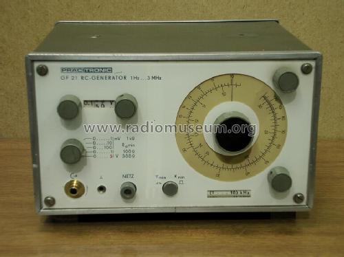 RC-Generator GF21; Radio und Fernsehen (ID = 263314) Equipment