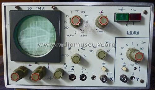 Serute Einstrahloszilloskop EO174A; Radio und Fernsehen (ID = 1512816) Equipment