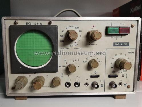 Serute Einstrahloszilloskop EO174A; Radio und Fernsehen (ID = 2648591) Equipment
